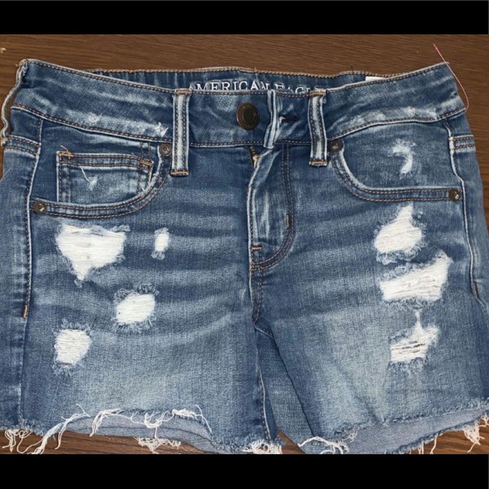Distressed American Eagle Shorts